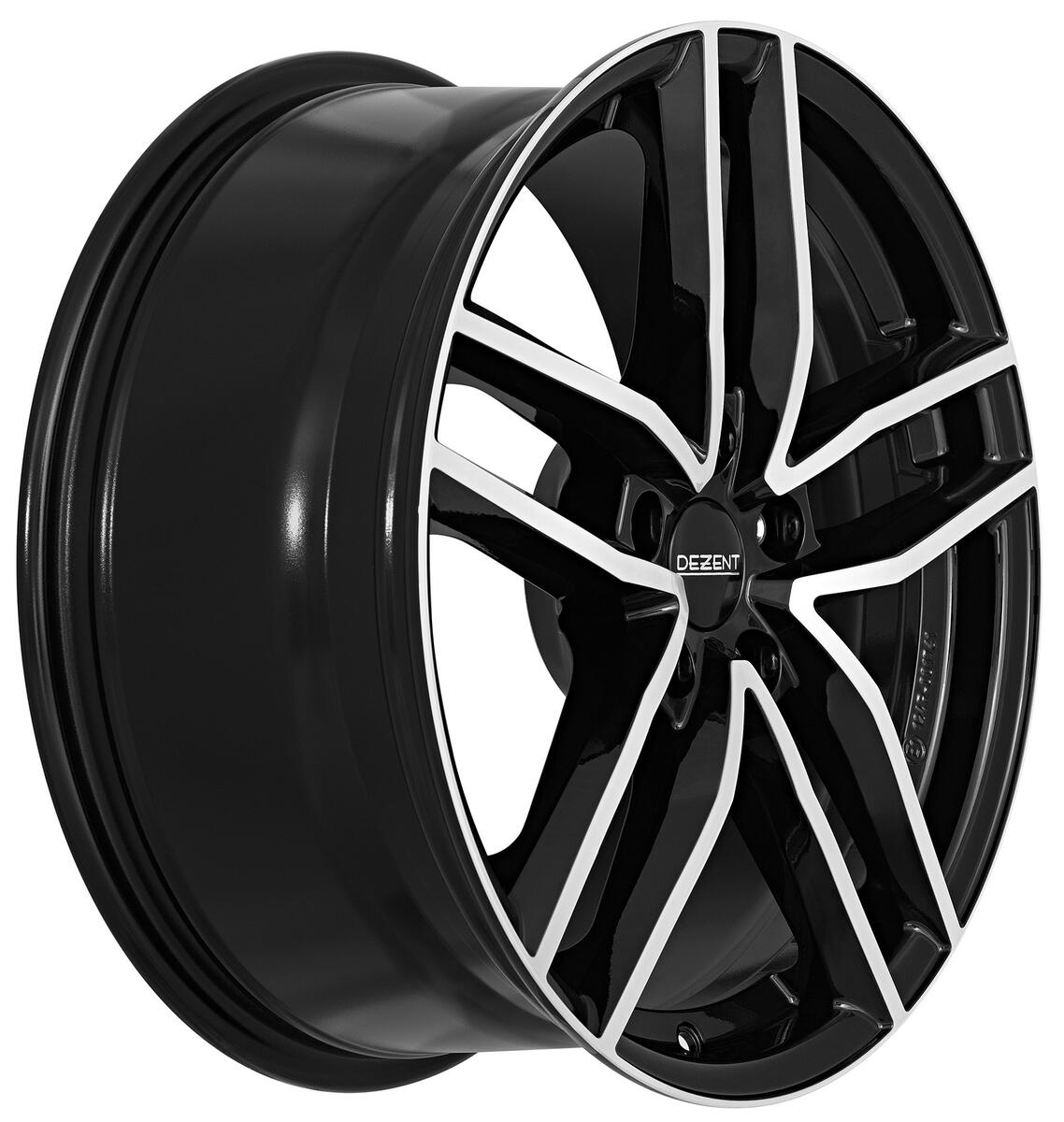 DEZENT / TR DARK / BLACK/POLISHED<br>7,5J18" 5X112 46 57,10