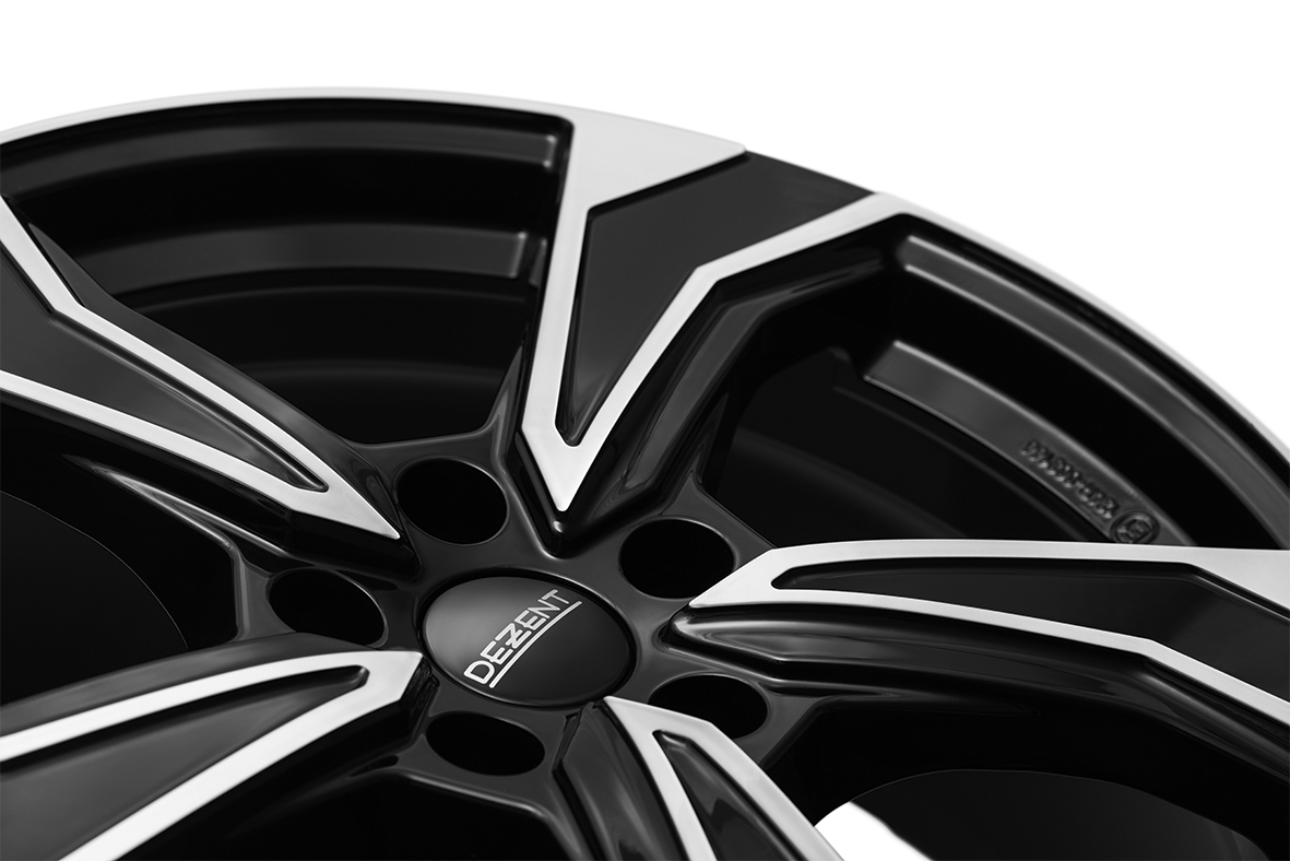 DEZENT / KB DARK / BLACK/POLISHED<br>7,0J17" 5X112 40 57,10