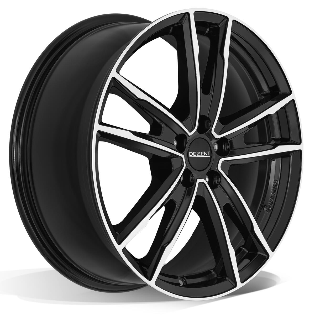 DEZENT / KF DARK / BLACK/POLISHED<br>7,0J17" 5X114,3 43,50 67,10