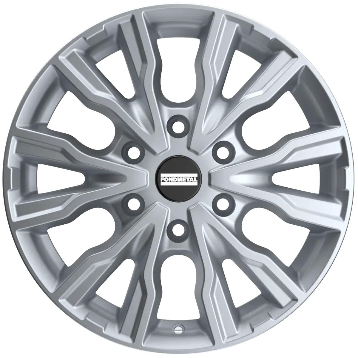 FONDMETAL / PRO2 / GLOSSY SILVER<br>6,5J16" X 50 74,10