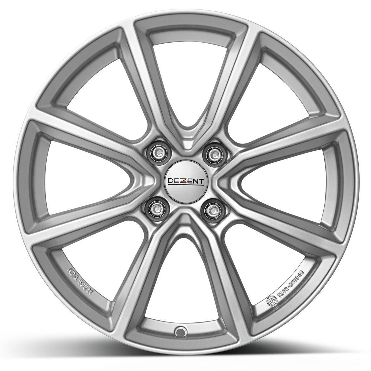 DEZENT / TN SILVER / SILVER<br>7,0J17" 4X100 38 60,10