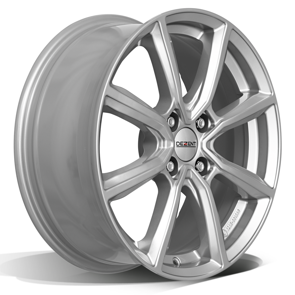 DEZENT / TN SILVER / SILVER<br>7,0J17" 4X100 38 60,10