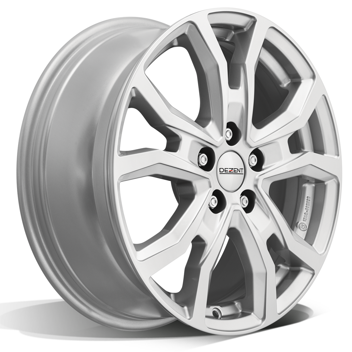DEZENT / TV SILVER / SILVER<br>7,0J17" 5X108 46 65,10