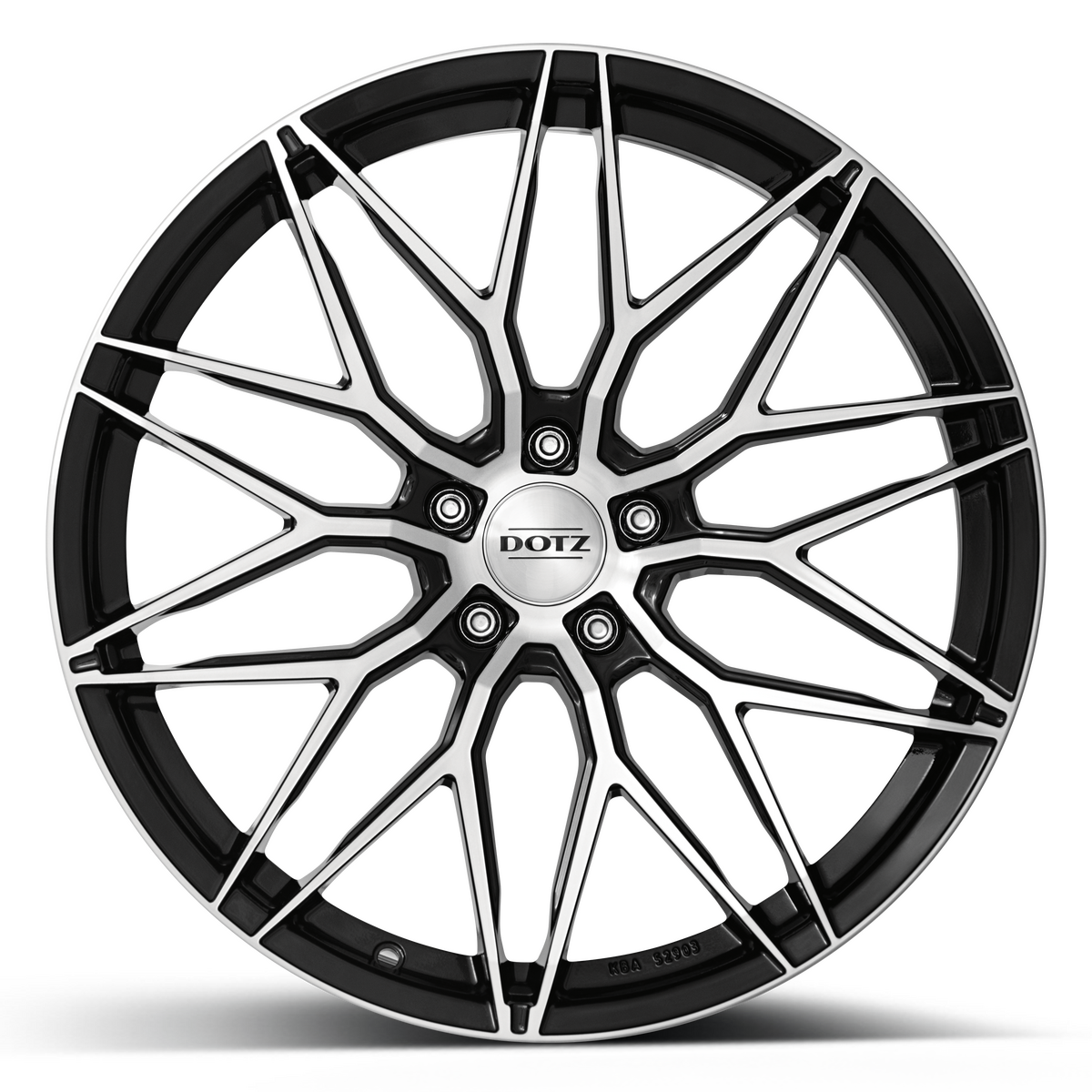 DOTZ / SUZUKA DARK / BLACK/POLISHED<br>8,5J19" 5X120 33 72,60