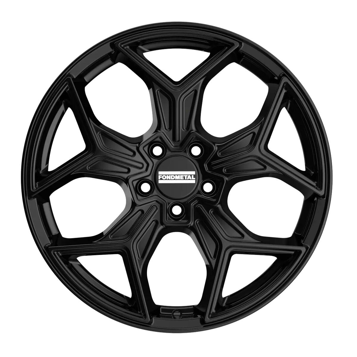 FONDMETAL / TARANIS / GLOSSY BLACK<br>8,5J20" 5X112 40 66,50