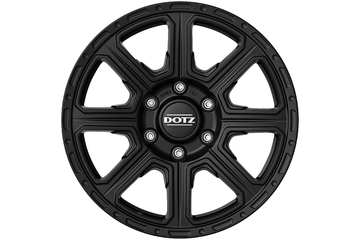 DOTZ 4X4 / KALAHARI BLACK / BLACK MATT<br>8,0J18" 5X120 42 65,10