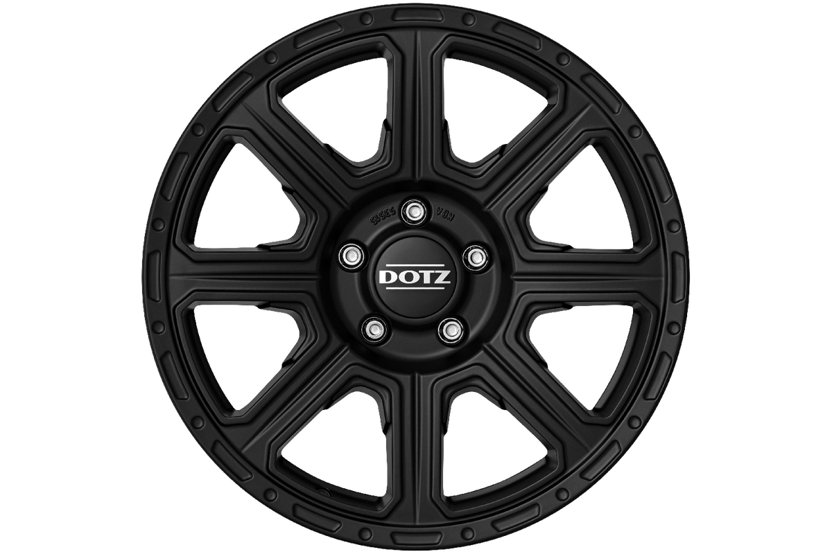 DOTZ 4X4 / KALAHARI BLACK / BLACK MATT<br>8,0J18" 5X120 42 65,10