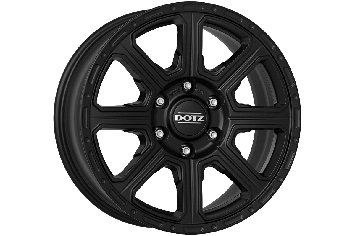 DOTZ 4X4 / KALAHARI BLACK / BLACK MATT<br>8,0J18" 5X120 42 65,10