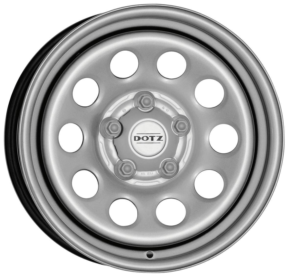 DOTZ 4X4 / MODULAR / SILVER<br>7,0J16" 5X120 30 65