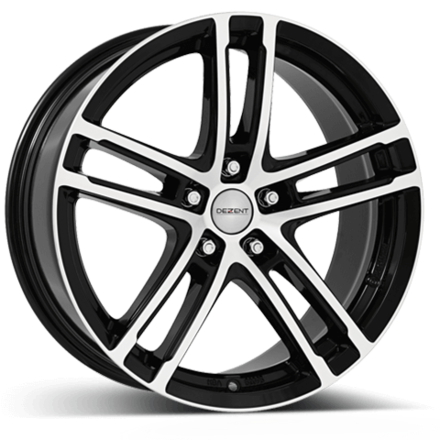 DEZENT / TZ DARK / BLACK/POLISHED<br>8,0J18" 5X112 31 66,60
