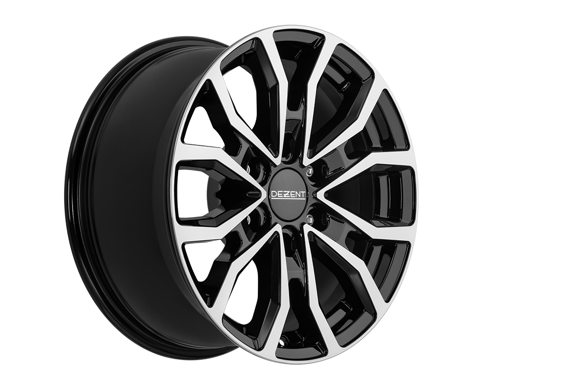 DEZENT / KC DARK / BLACK/POLISHED<br>6,5J16" 6X139,7 55 93,10