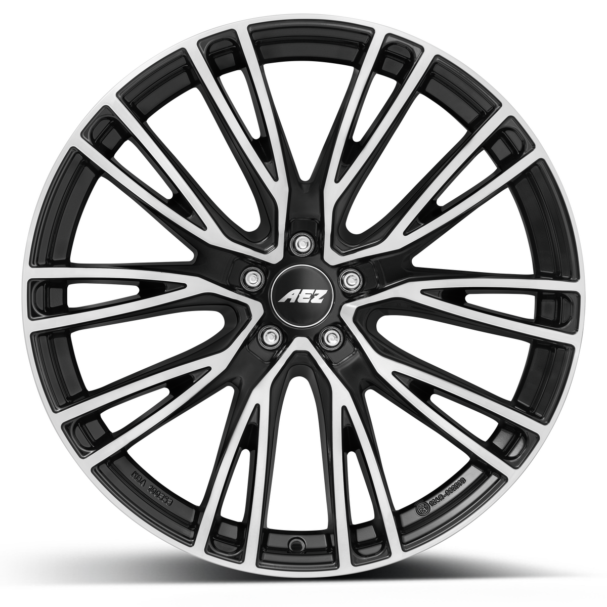 AEZ / SEATTLE DARK / BLACK/POLISHED<br>8,5J21" 5X114,3 43,50 67,10
