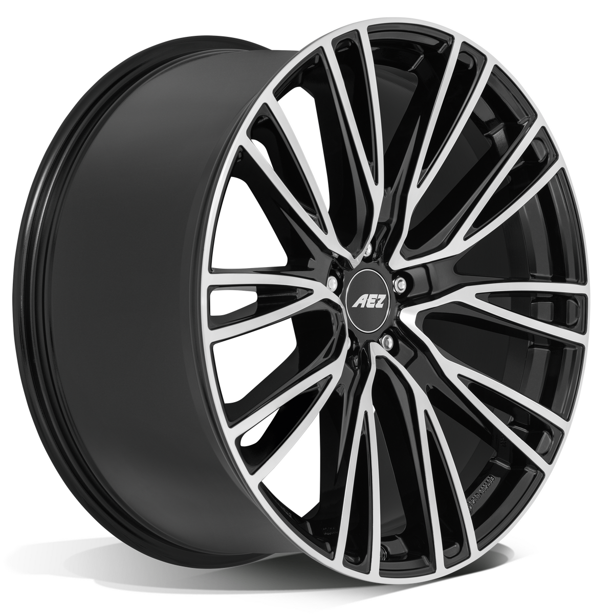 AEZ / SEATTLE DARK / BLACK/POLISHED<br>9,5J22" 5X120 42,50 72,60