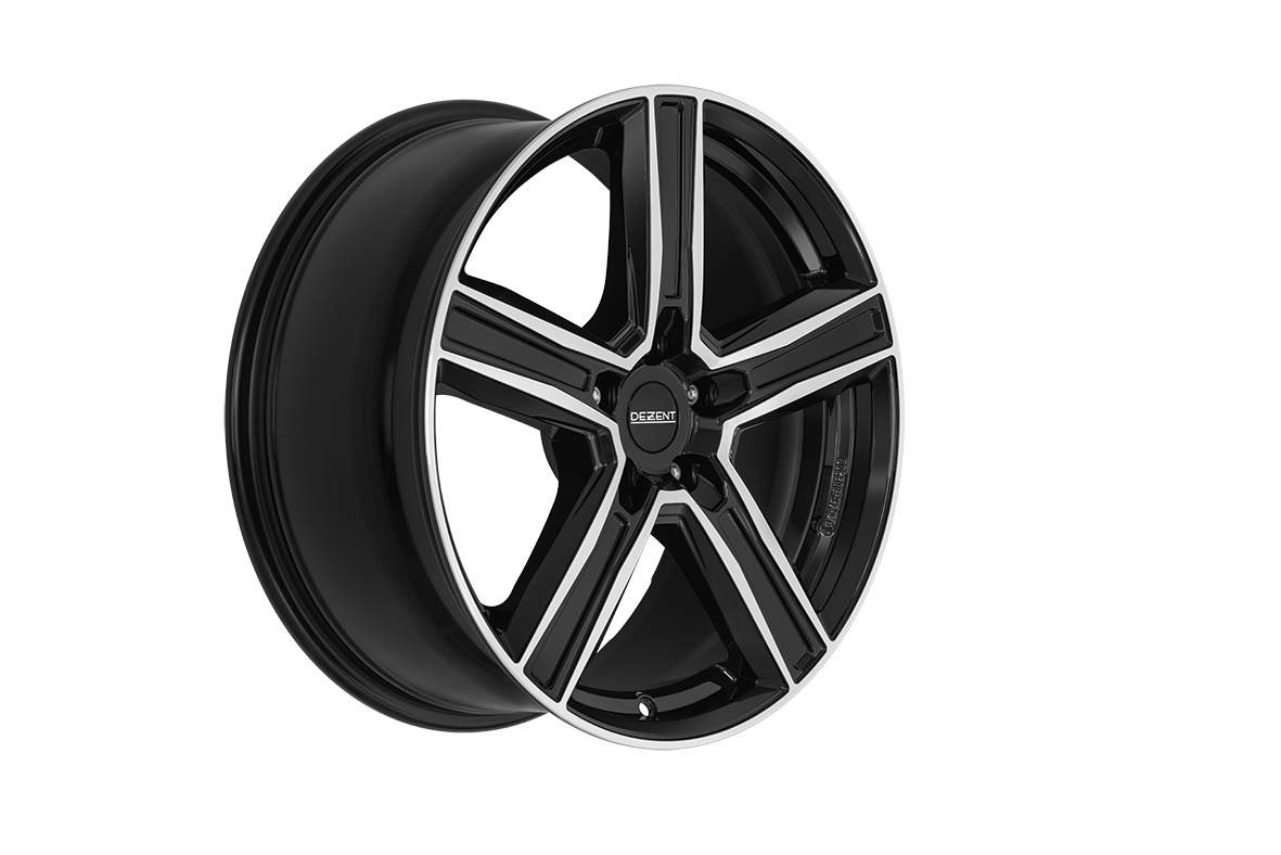 DEZENT / KG DARK / BLACK/POLISHED<br>7,5J19" 5X120 40 64,10