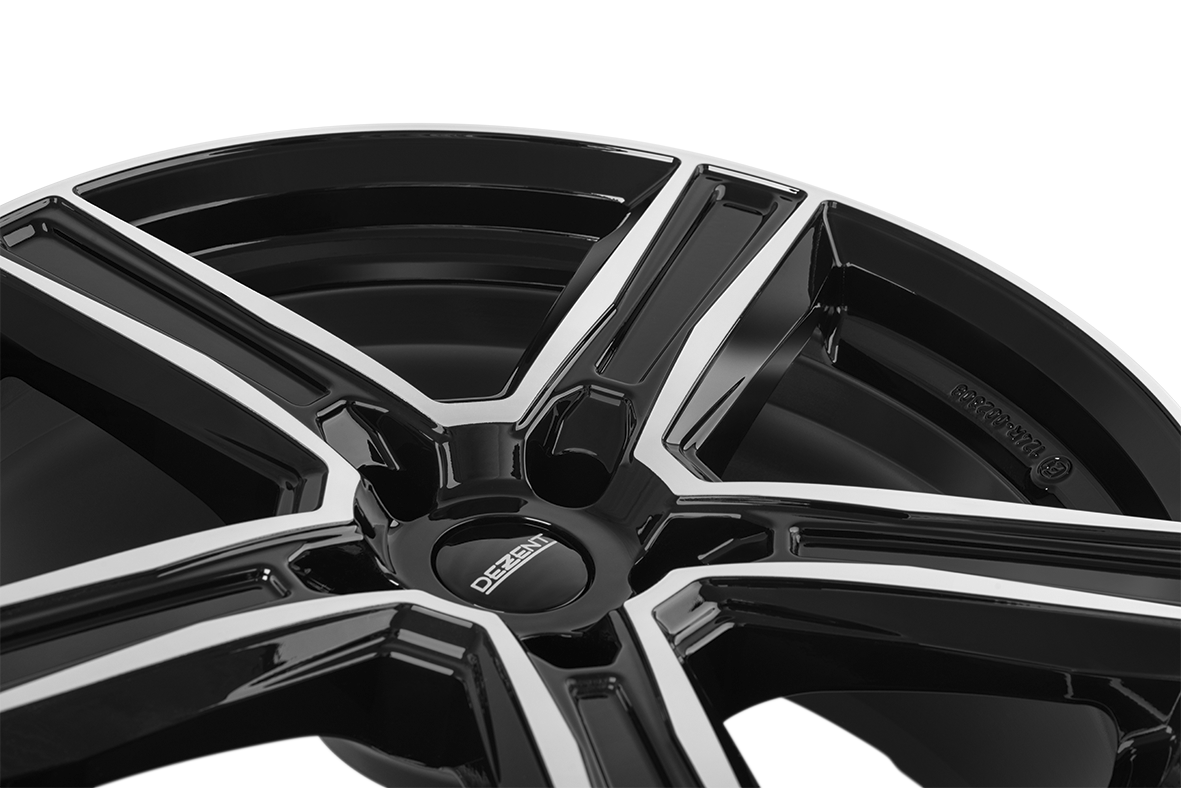 DEZENT / KG DARK / BLACK/POLISHED<br>7,5J19" 5X120 40 64,10