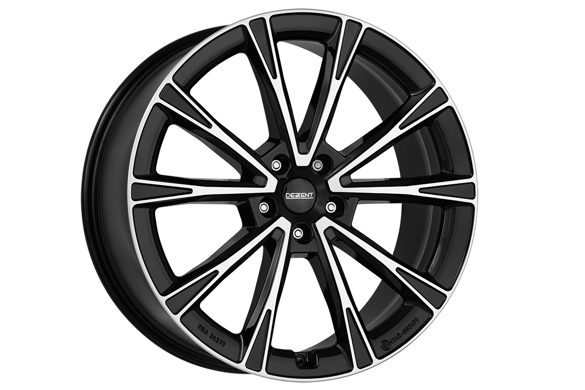 DEZENT / AR DARK / BLACK/POLISHED<br>7,5J19" 5X112 50 57,10