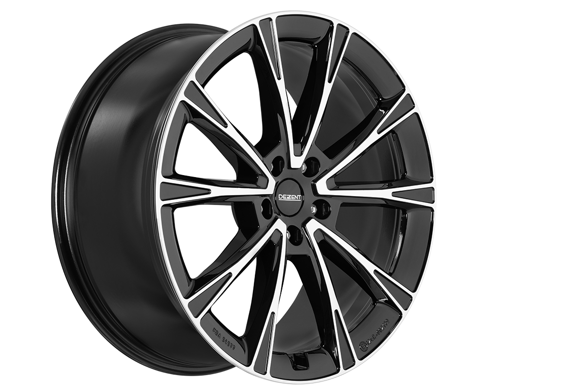DEZENT / AR DARK / BLACK/POLISHED<br>7,5J19" 5X112 50 57,10