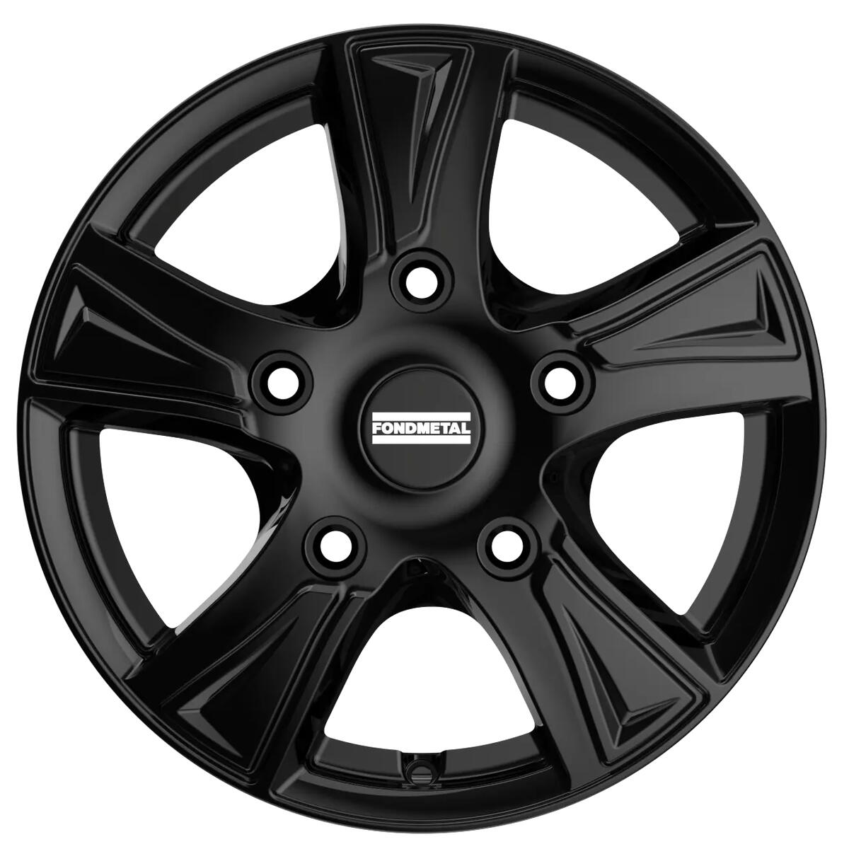 FONDMETAL / PRO1 / GLOSSY BLACK<br>6,5J16" 5X112 48 66,50