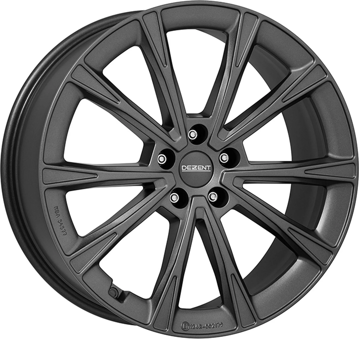DEZENT / AR GRAPHITE / GRAPHITE MATT<br>9,0J20" 5X114,3 34 64,10