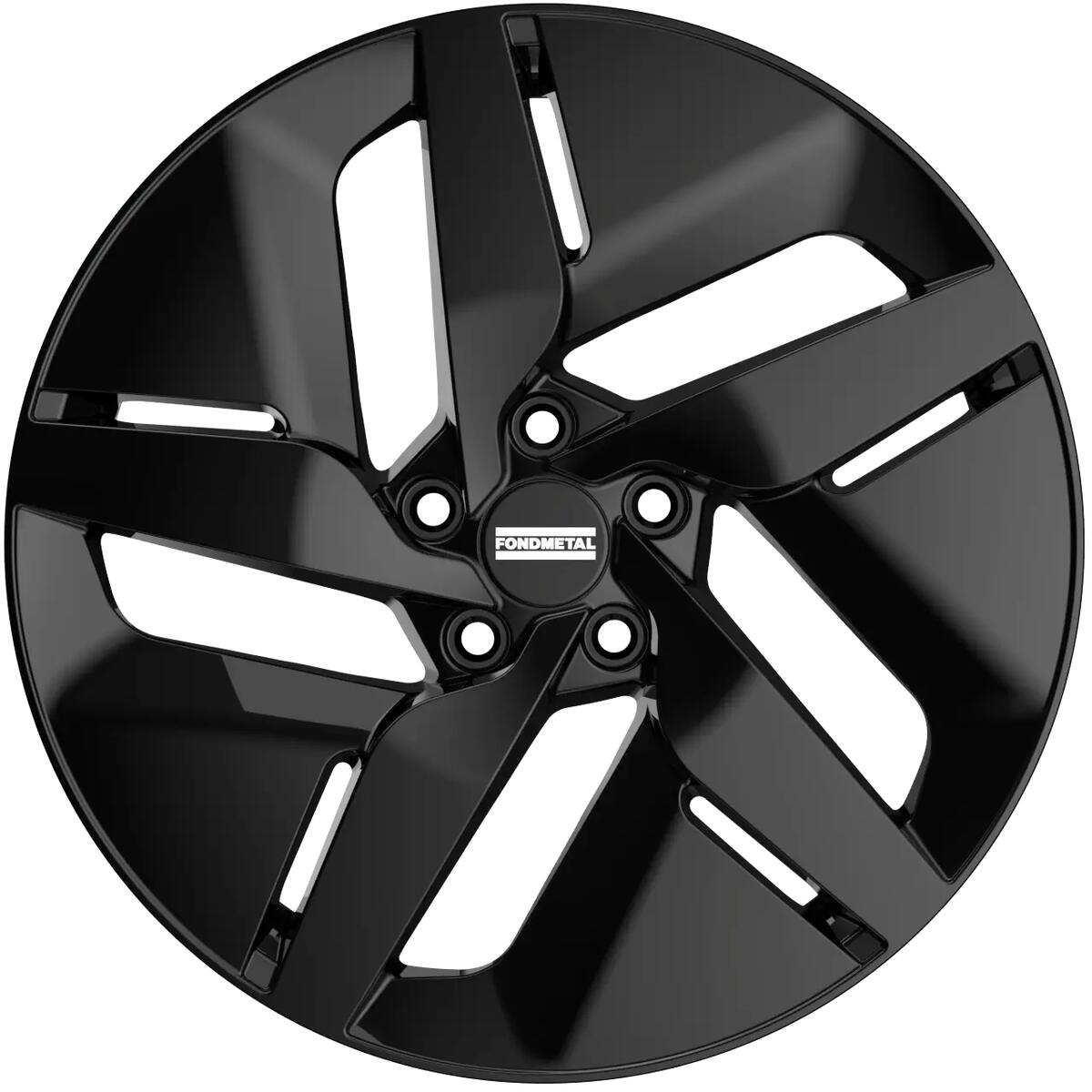 FONDMETAL / E-JOULE / GLOSSY BLACK<br>7,5J20" 5X114,3 40 60,10