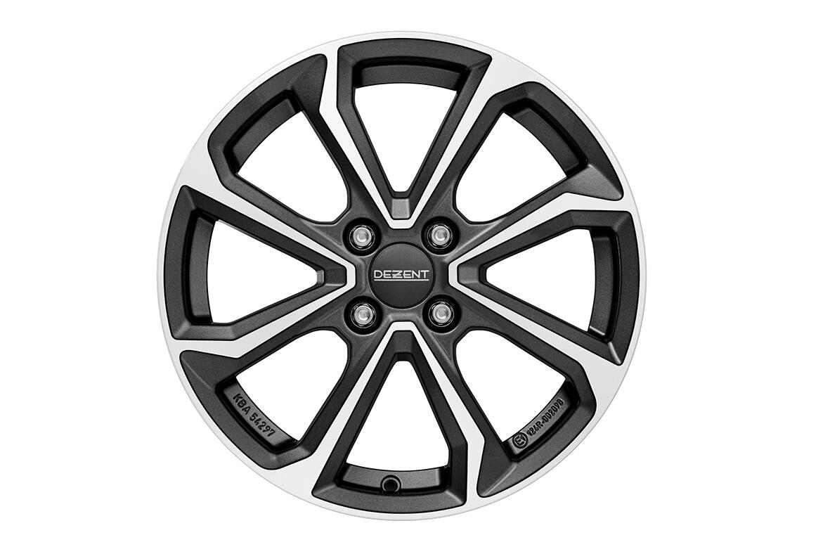DEZENT / KT DARK / GUNMETAL/POLISHED<br>6,0J15" 4X100 46 54,10
