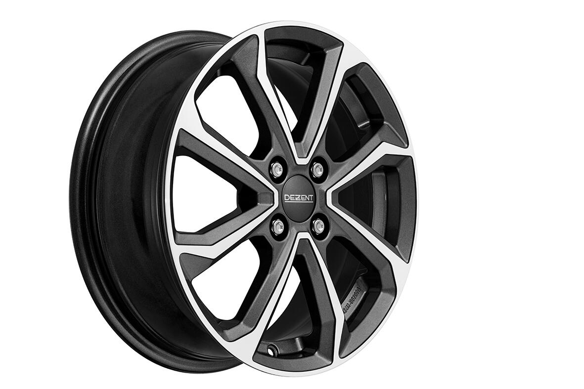 DEZENT / KT DARK / GUNMETAL/POLISHED<br>6,0J15" 4X100 46 54,10